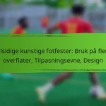Allsidige kunstige fotfester: Bruk på flere overflater, Tilpasningsevne, Design
