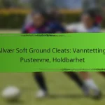 Allvær Soft Ground Cleats: Vanntetting, Pusteevne, Holdbarhet
