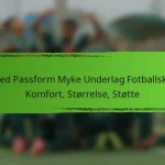 Bred Passform Myke Underlag Fotballsko: Komfort, Størrelse, Støtte