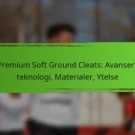 Premium Soft Ground Cleats: Avansert teknologi, Materialer, Ytelse