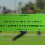 Tilpassbare fast grunn-støvler: Personalisering, stil, passformalternativer