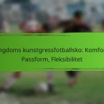 Ungdoms kunstgressfotballsko: Komfort, Passform, Fleksibilitet